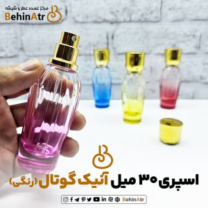 شیشه عطر اسپری 30 میل آنیک گوتال (رنگی)